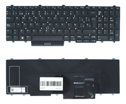 Teclado  Para Dell Precision 7710 7720 7520 3520 M3520 M7520