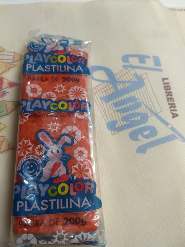 Plastilina Playcolor X 200 Grs Color Roja