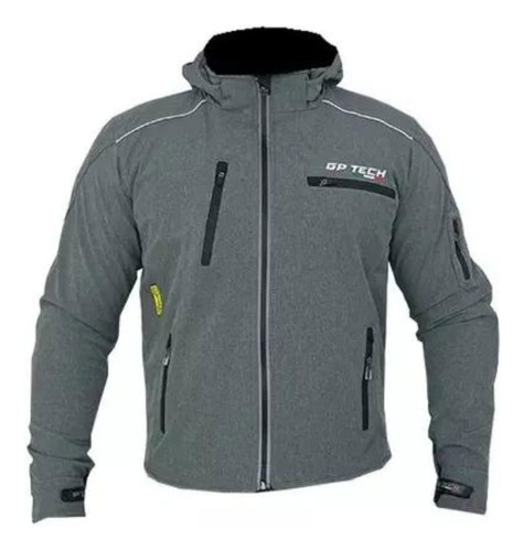 Jaqueta Masculina Gp Tech Tour Casual Resistente Agua Moto