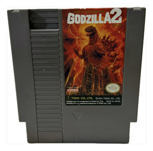 Godzilla 2 | Nintendo Nes Original (Usado)