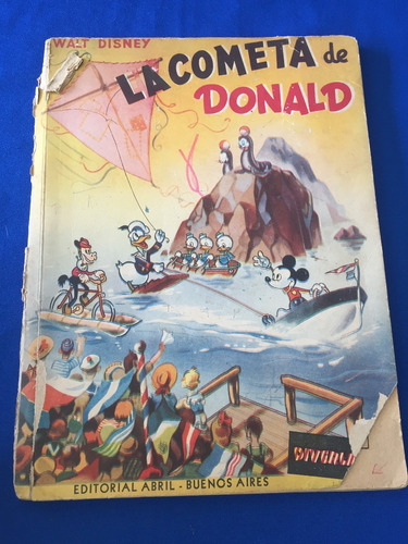Libro La Cometa De Donald Walt Disney 