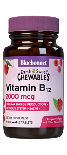 Bluebonnet Nutrición Tierra Dulce Vitamina B12 2000 H36mm