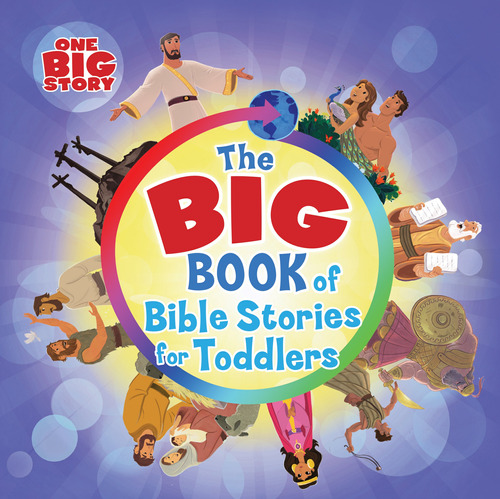 Book : The Big Book Of Bible Stories For Toddlers (padded).