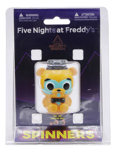 Spinner Five Night At Freddys Freddy Chica Monty Roxy Fidget Color Caqui