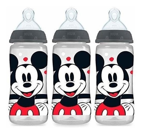 Imagen 1 de 7 de Promo Biberón Botella De Disney De Flujo Suave