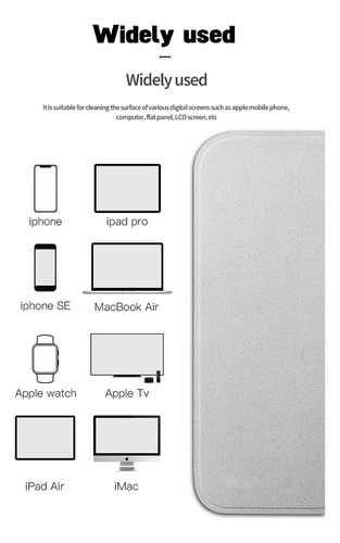 Paño De Pulido Para Pantallas Apple, Iphone, Ipad, Mac 2pack