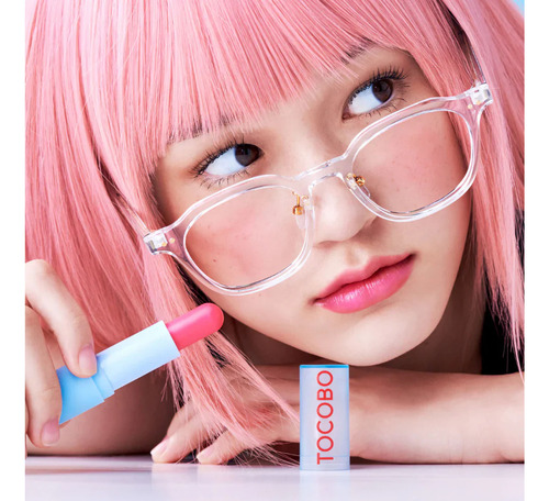 Tocobo Glass Tinted Lip Balm 012 Better Pink Balsamo Labial