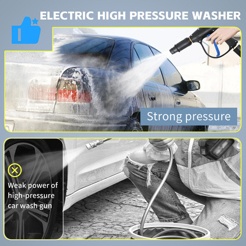 Lavadora A Presión Eléctrica, 1523 Psi, 2 Gpm, Portátil De A