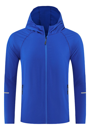Chaqueta Deportiva A Prueba De Rayos Uv Con Capucha Para Par