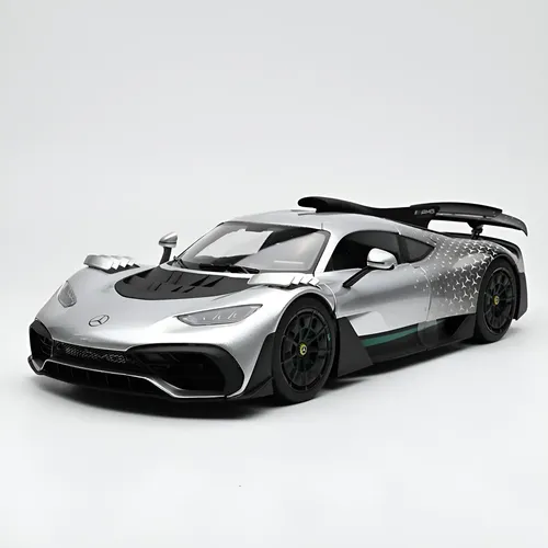 Nzg Mercedes-amg One 1:18 Prata - Abrindo Portas Die-cast