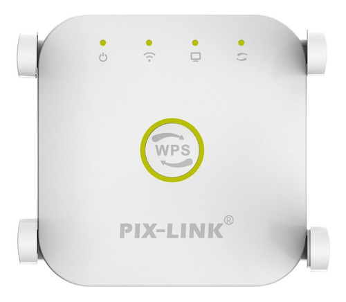 Repetidor Pix-link Wireless-n Wifi Pro 300m De 4 Antenas 