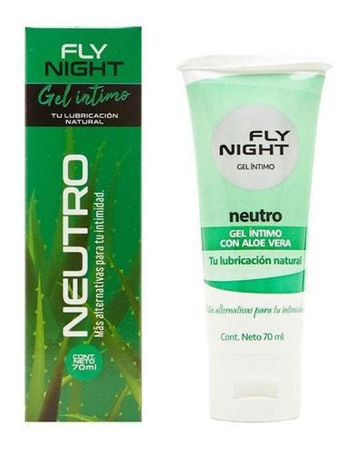 Gel Intimo Frio Calor Saborizado Anal Neutro 70 Ml Fly Night