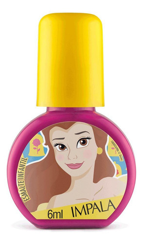 Esmalte Infantil Impala Cremoso Disney Princesas Bela Leia E