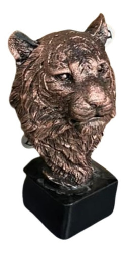 Estatua De Tigre Figura Decorativa Elegante 
