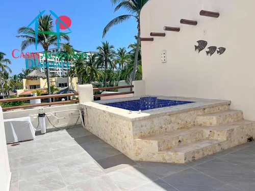 Cad Son Vida Barbados 1. Terraza Con Barra Bar, Salida Al Jardín Y Roof Garden