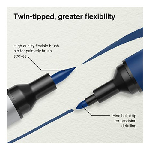 Juego De Acuarelas Winsor & Newton Promarker, 6 Unidades, Fo