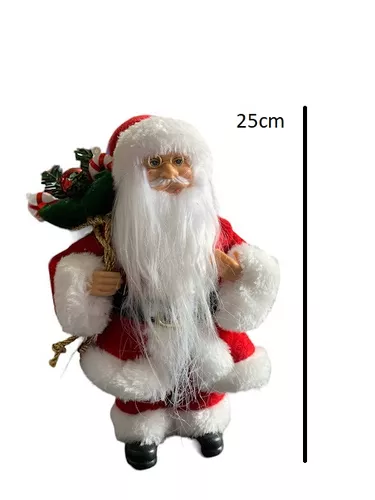 Boneco Papai Noel Tradicional na Corda - 90cm