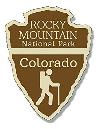 Imán Punta De Flecha ''rocky Mountain National Park''