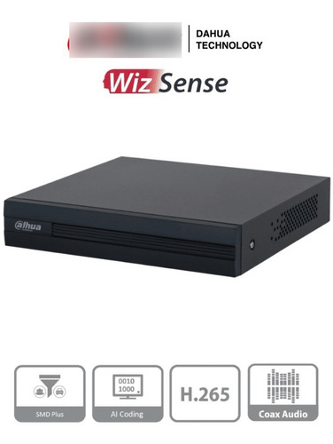 Dahua Kitxvr1b04-i1mp-2.8 - Kit De 4 Canales De 1 Megapixel/
