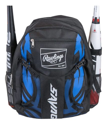 Rawlings | Savage Backpack Equipment Bag | T-ball / Youth Ba