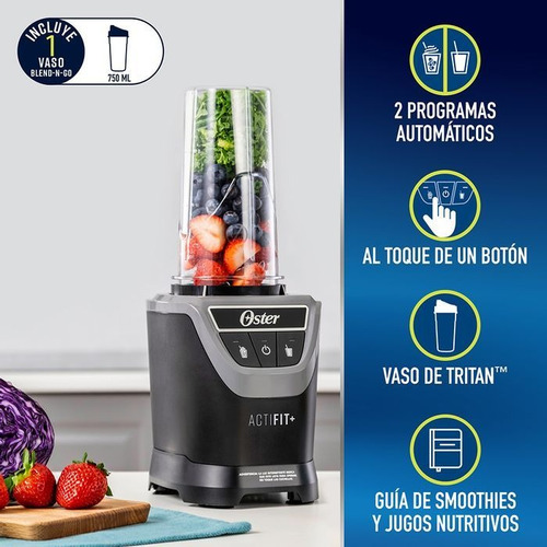 Oster® Sistema De Nutrición Actifit+tm Blstxpn7001 Negro