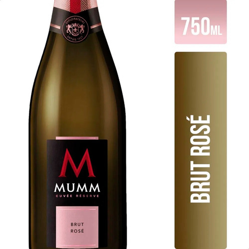 Vino Espumante Mumm Cuvee Reserve Brut Rosé 750ml
