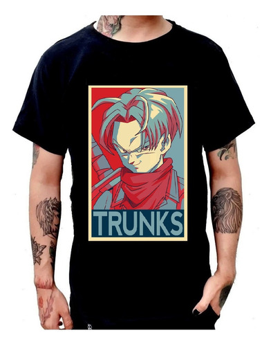 Playera Trunks Del Futuro Dragon Ball Z Obey Aesthetic