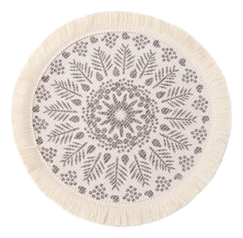 Elegante Juego De Manteles Trenzados Para Decoración De B