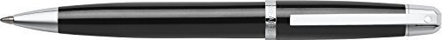 Esfero - Sheaffer 500, Negro Brillante, Cromo Placa De Guarn