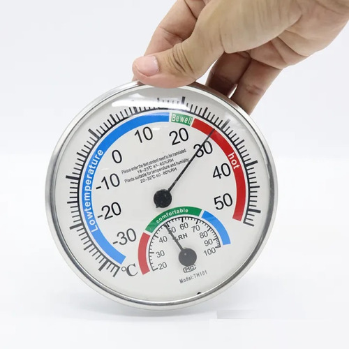 Termómetro Ambiental Higrómetro Análogo Temperatura Humedad