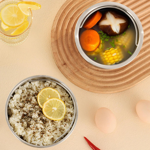 A Olla A Para Alimentos, 13,8 Cm X 8 Cm Orificios De Drenaje