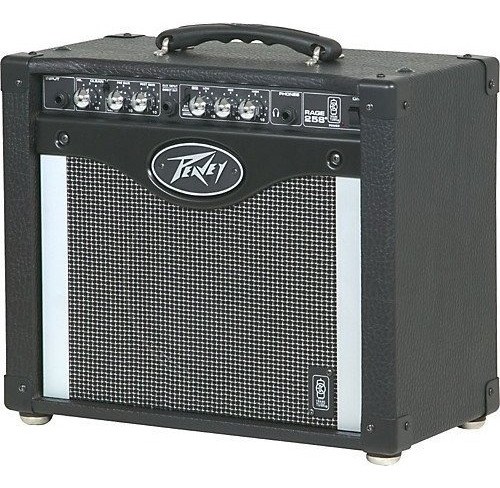 Amplificador de guitarra Peavey Rage 258 Transtube, 25 W, 110 V, color negro