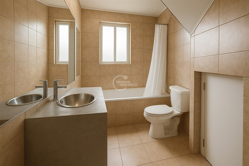 Casa En Venta De 3 Dorm+ Servicio En Las Condes (cvd Y V