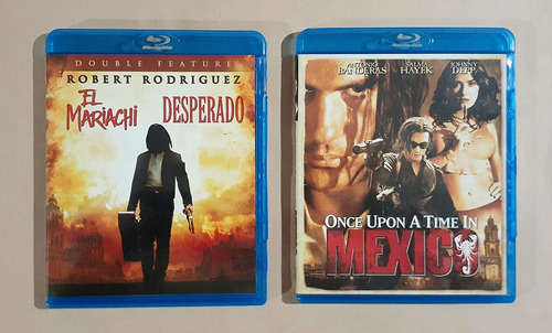 El Mariachi + Desperado + Once Upon A Time Blu-ray Original