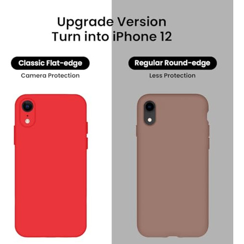 Funda Para iPhone XR Rojo 6.1 PuLG Silicon