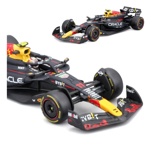 . Bburago 2024 1:43 F1 Redbull Rb20 #11 Checa Pérez Modelo
