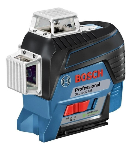 Imagem 2 de 2 de Nível laser de linhas Bosch GLL 3-80 CG 30m