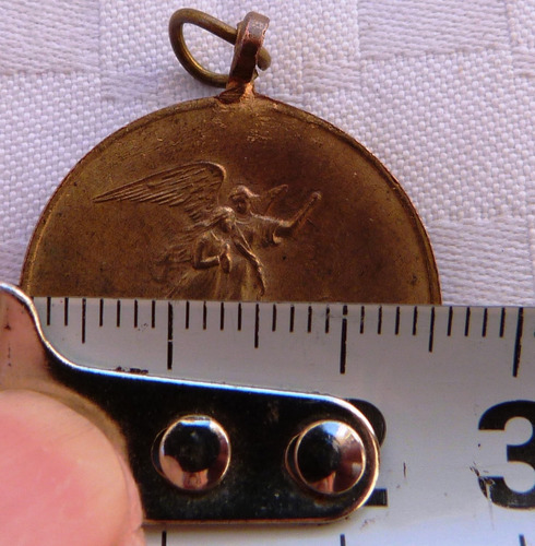 Monijor62-antigua Medalla Religiosa Eje.espirituales 1903 (Usado)