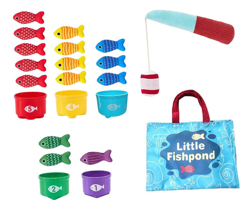 Juego De Pesca De Tela Para Niños Toy Educativo Niños 3d