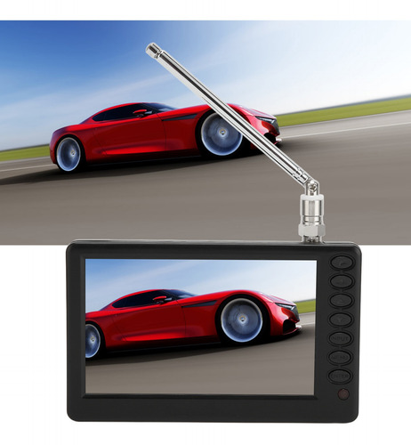 Televisor Portátil De 5 Pulgadas Compatible Con Isdb T Recar