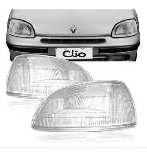 Juego Vidrio Cristal Optica Renault Clio 96 97 98 99