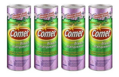 Comet Cleaner Con Blanqueador En Polvo, Lavanda Fresca, 21 O