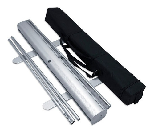 Roll Screen 1 X 2 Mtrs - Material De Aluminio + Estuche