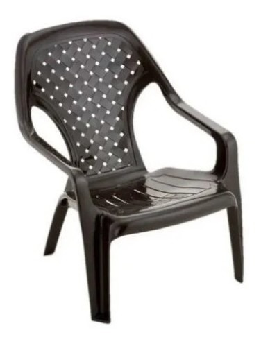 Silla Playera Plastica En Colores Para Descanso En Casa