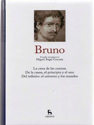 Giordano Bruno - Gredos - Grandes Pensadores - Libro Nuevo