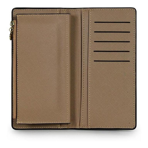 Billetera Vesta Taupe Carven