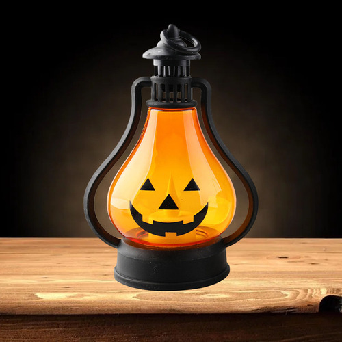 * Mini Linterna De Calabaza De Halloween