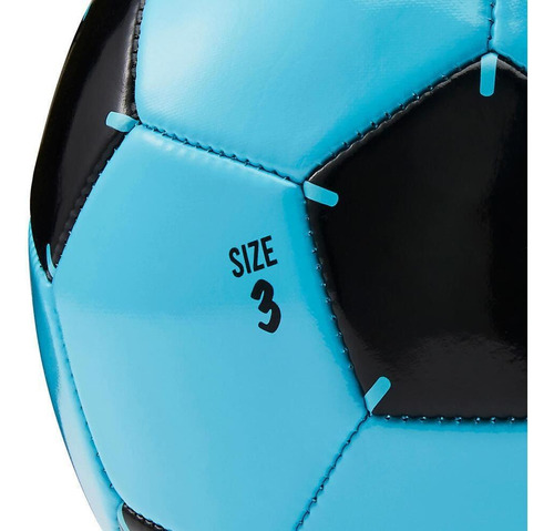 Balón de fútbol First Kick Tam 4, talla 3, color azul