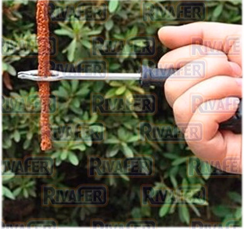 Imagen 4 de 7 de Kit Repara Cubiertas Pinchaduras Tarugos Moto-cuatri-auto