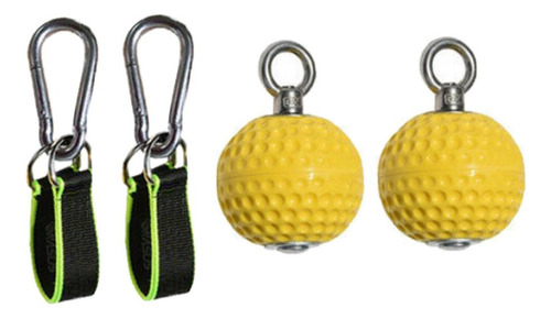 2 Piezas Pull Up Arm Weight Training Ball Correas Colgantes